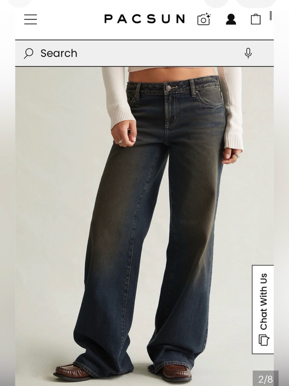 PacSun regular size 22 not plus size small waist NWT